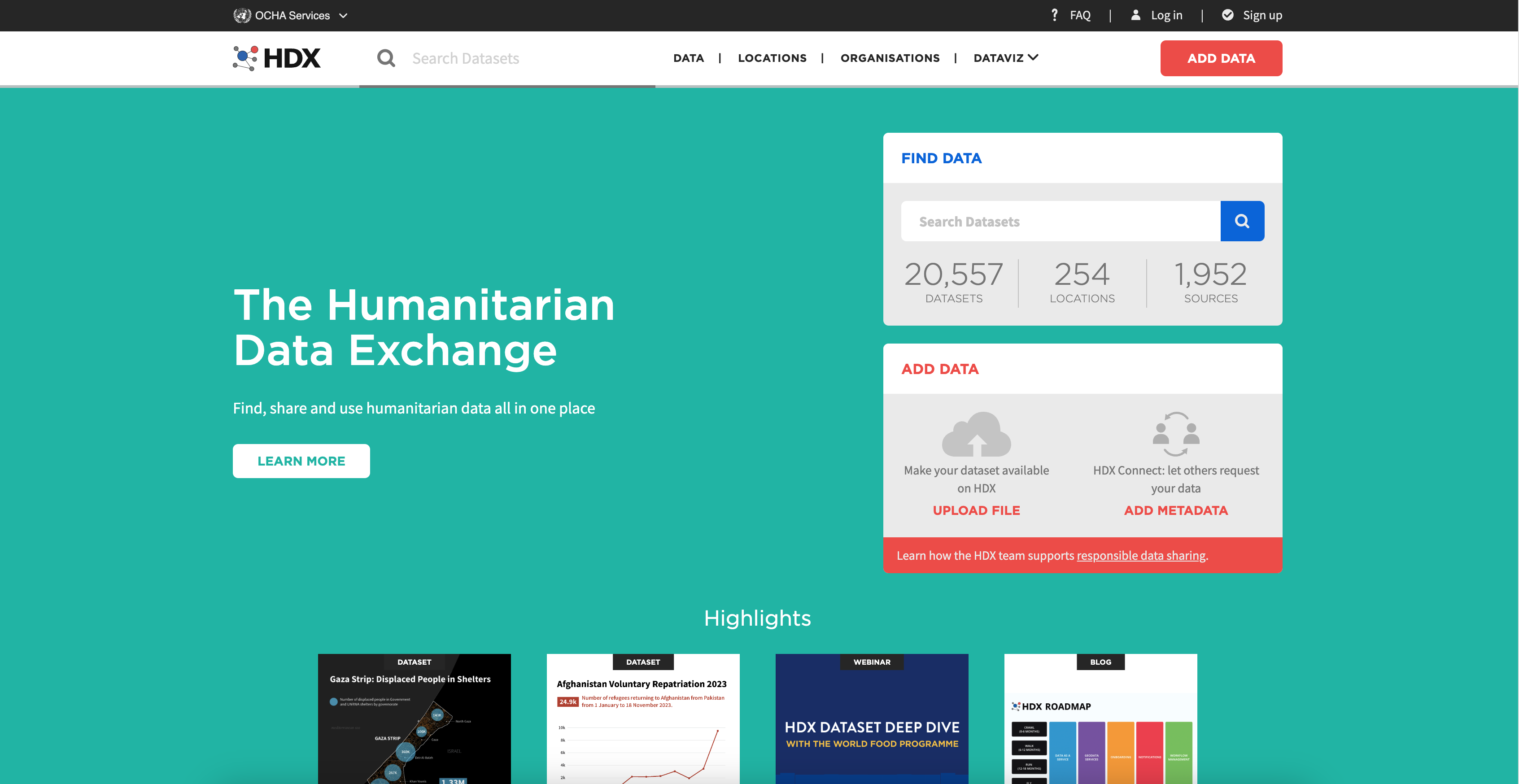 data.humdata.org