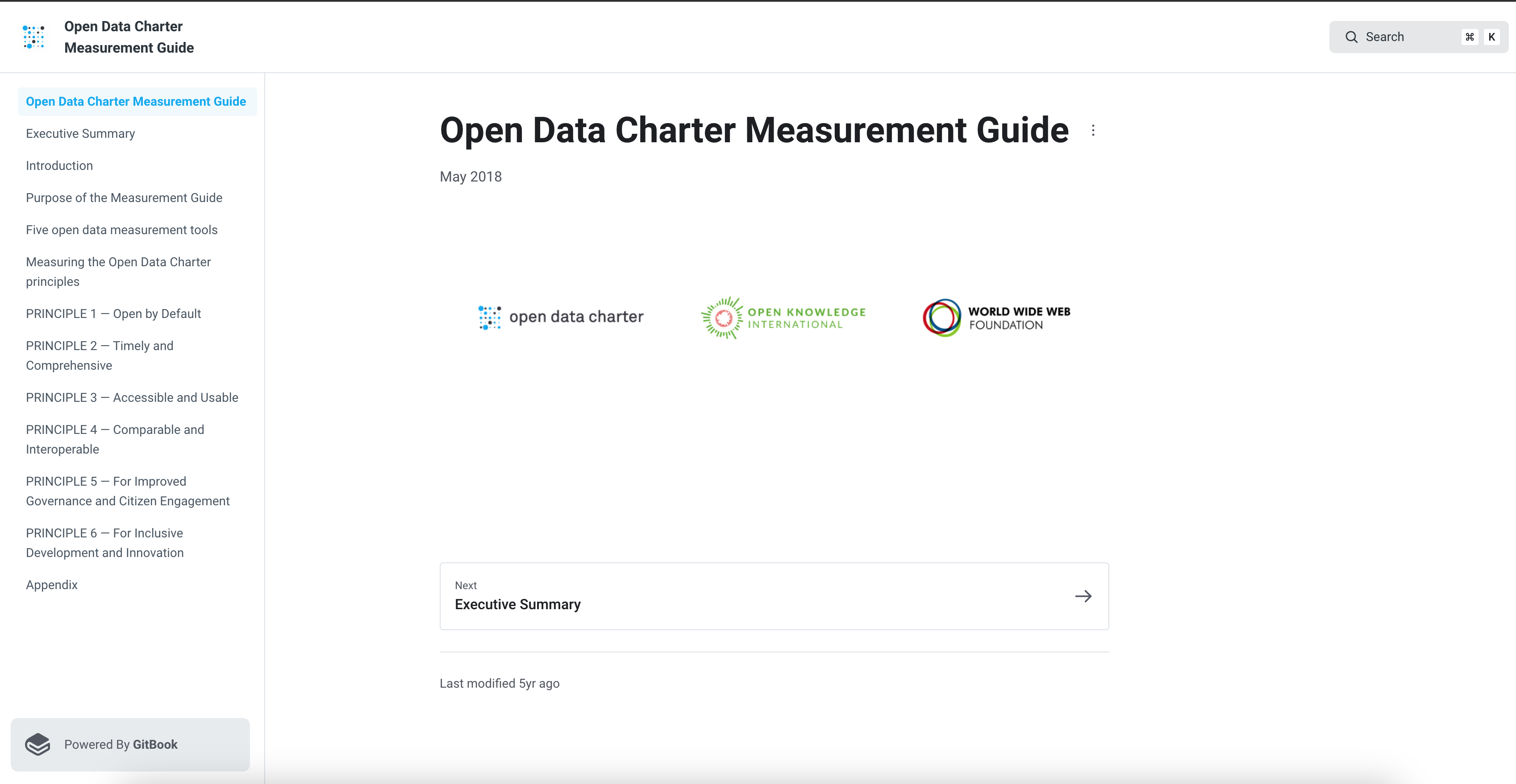 Open Data Charter Measurement Guide